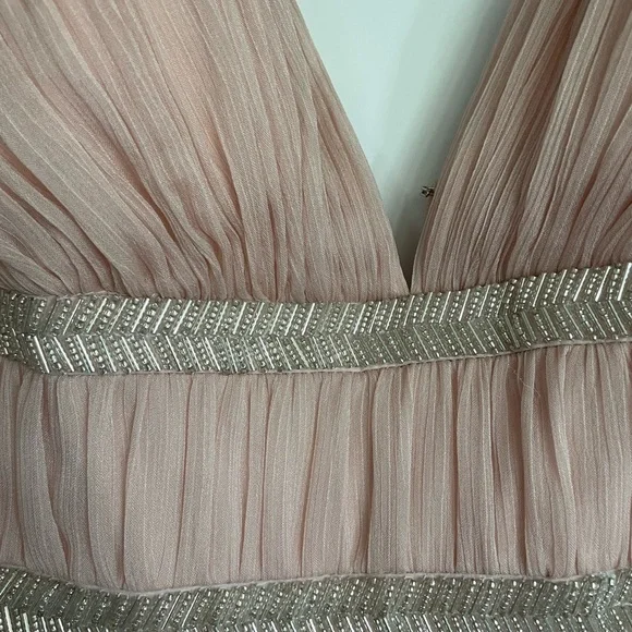 Aidan Mattox chiffon gown size 8 - Picture 6 of 8